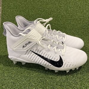 Nike Alpha Menace Pro 2 Mid Football Cleats BV3951-100 Size 14 WIDE NEW